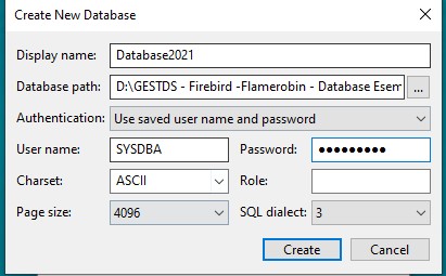 Creare un Database con Firebird